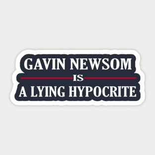 Anti Gavin Newsom, Recall Gavin Newsom Sticker